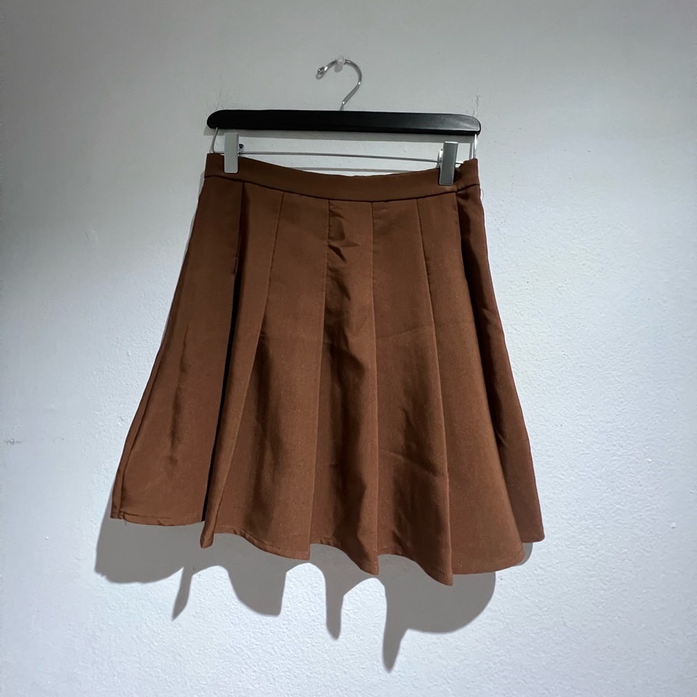 Brown tenis skirt